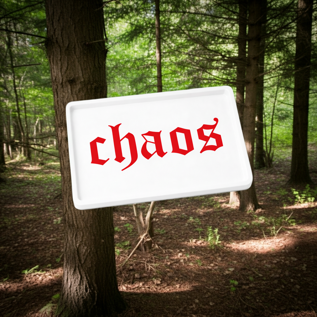 Bandeja Chaos Fire White