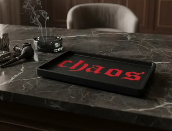 Bandeja Chaos Coral Black