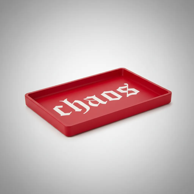 Bandeja Chaos Ruby Red
