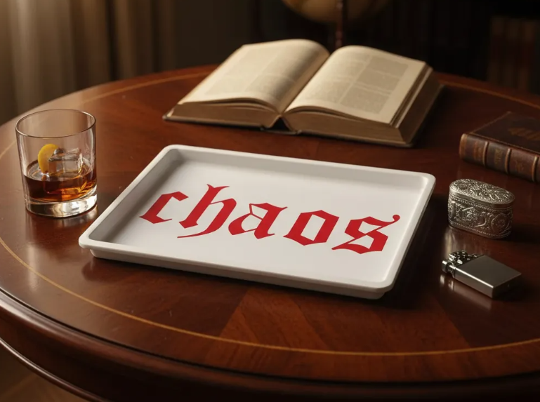 Bandeja Chaos Fire White